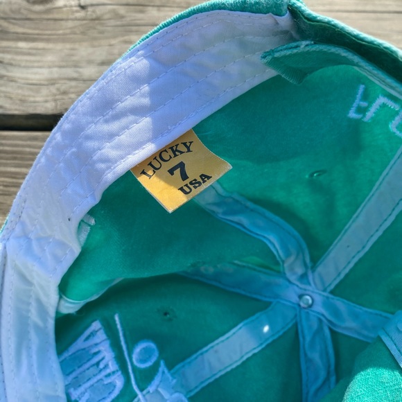 Panama City Beach FL mint green cotton hat sports cap - Picture 13 of 13